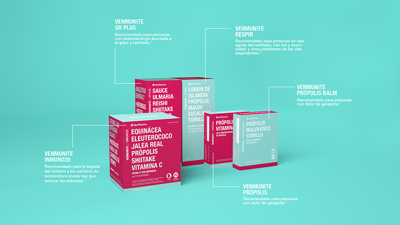 venmunite packaging design